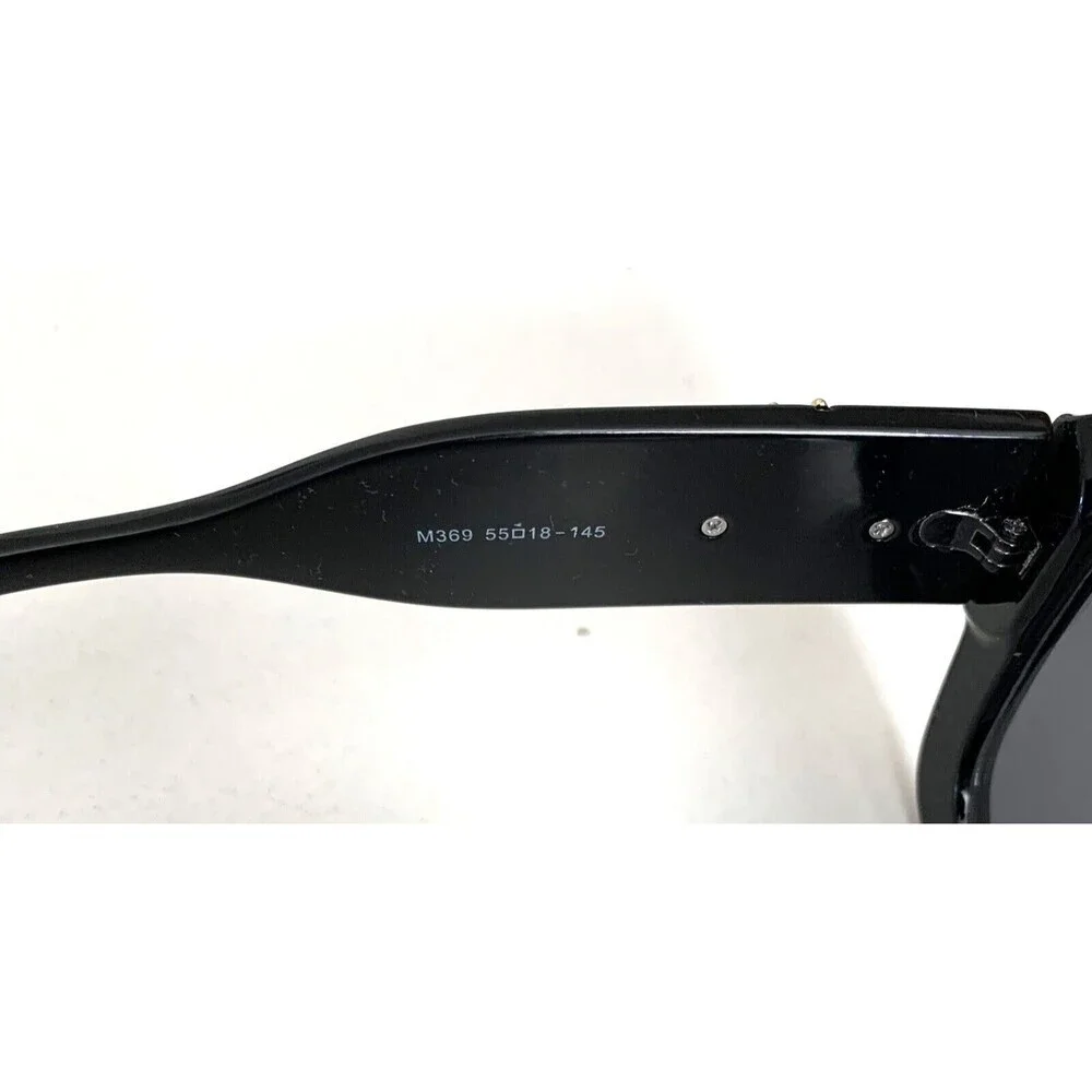 Square Frame Sunglasses in Black Acetate Womens 6